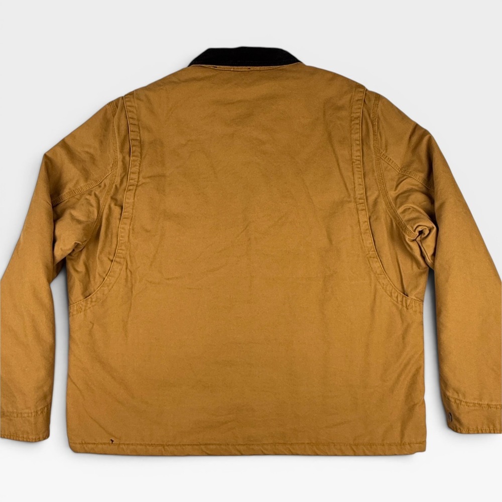 ALPINE DESIGN Zip Canvas Jacket Mens S Roasted Caramel Barn Jacket Rugged - Picture 8 of 12